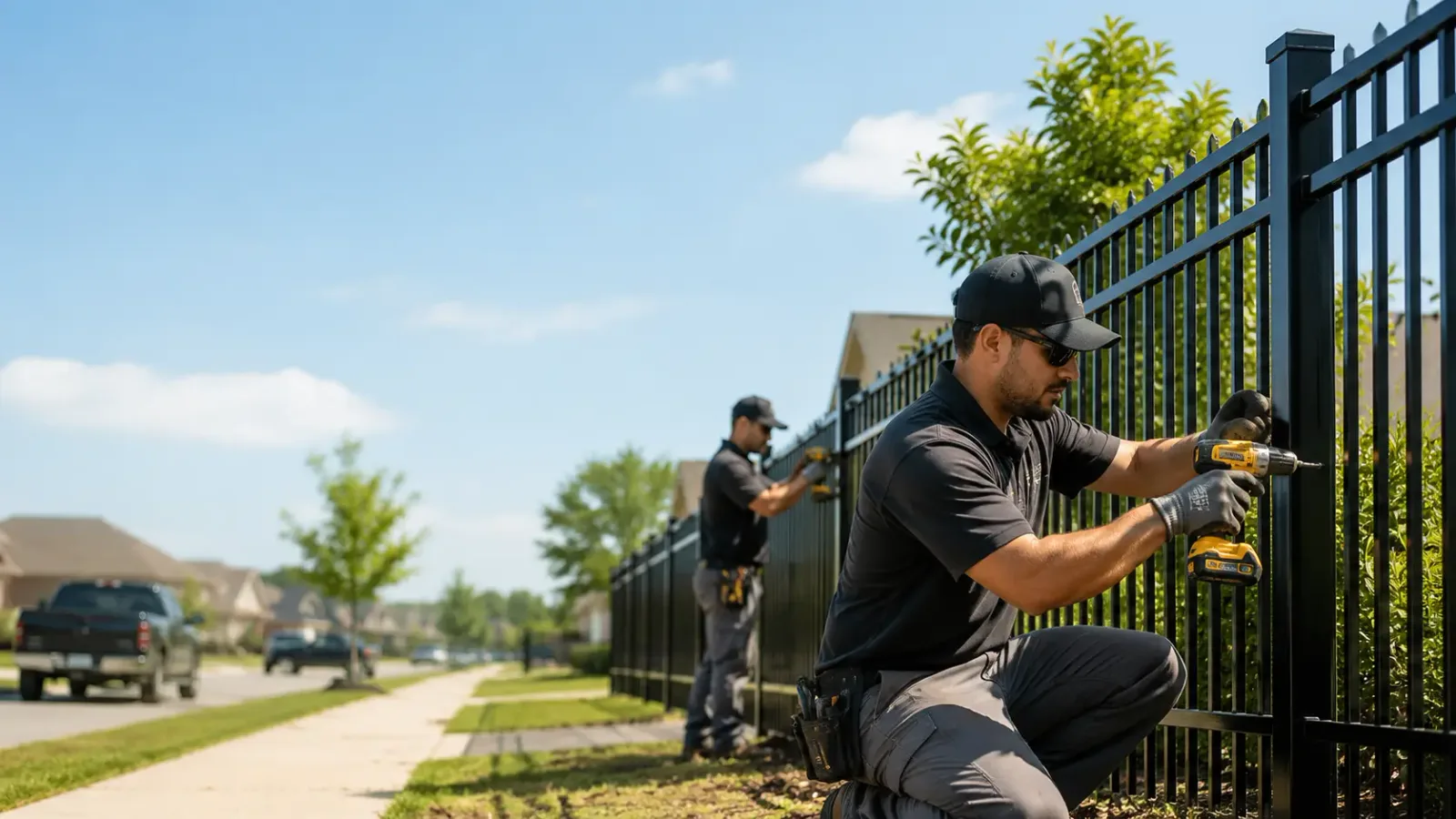 Metal Fence Installation in Barstow, TX